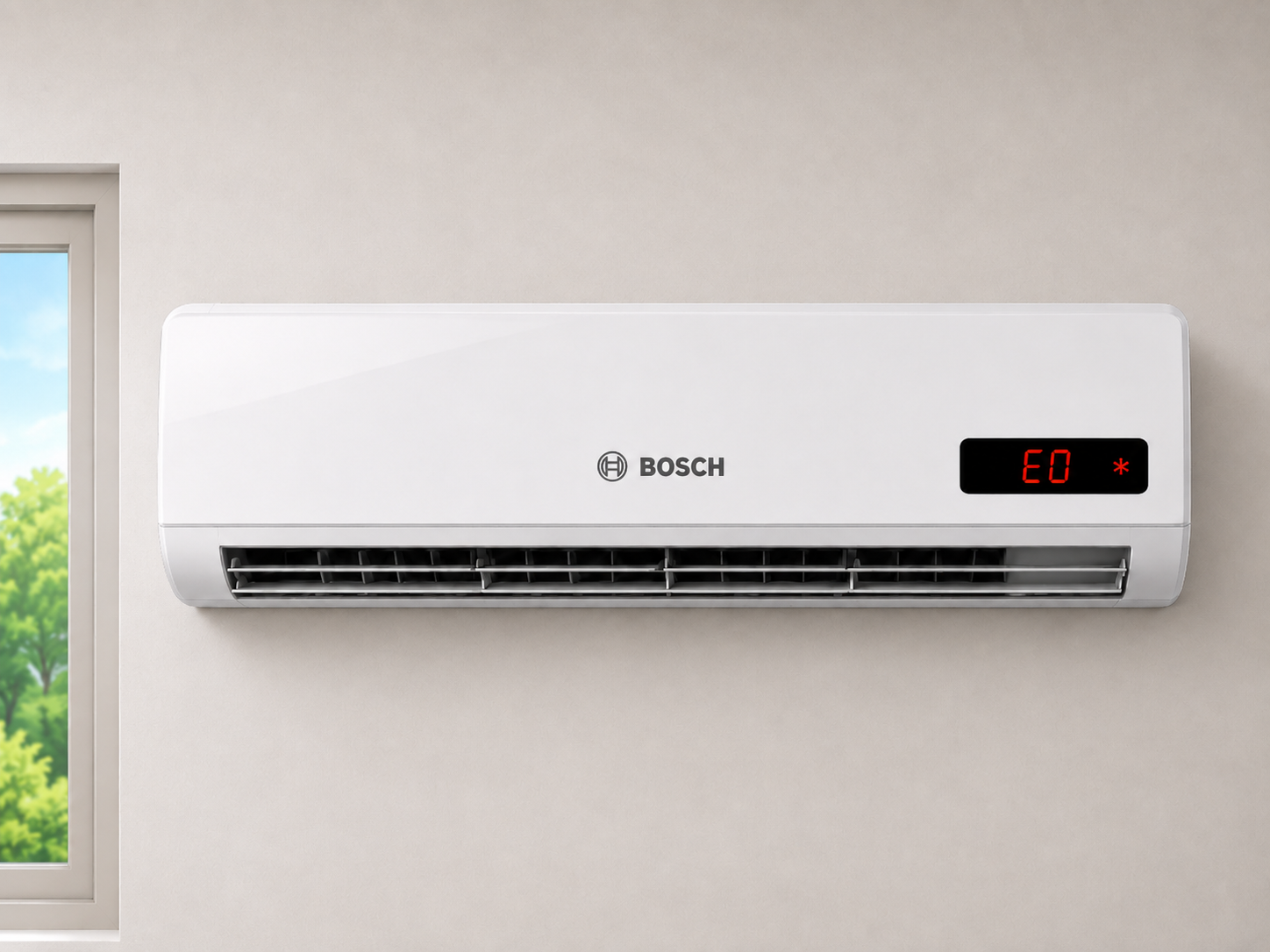 imagen de codigo error aire acondicionado bosch e0