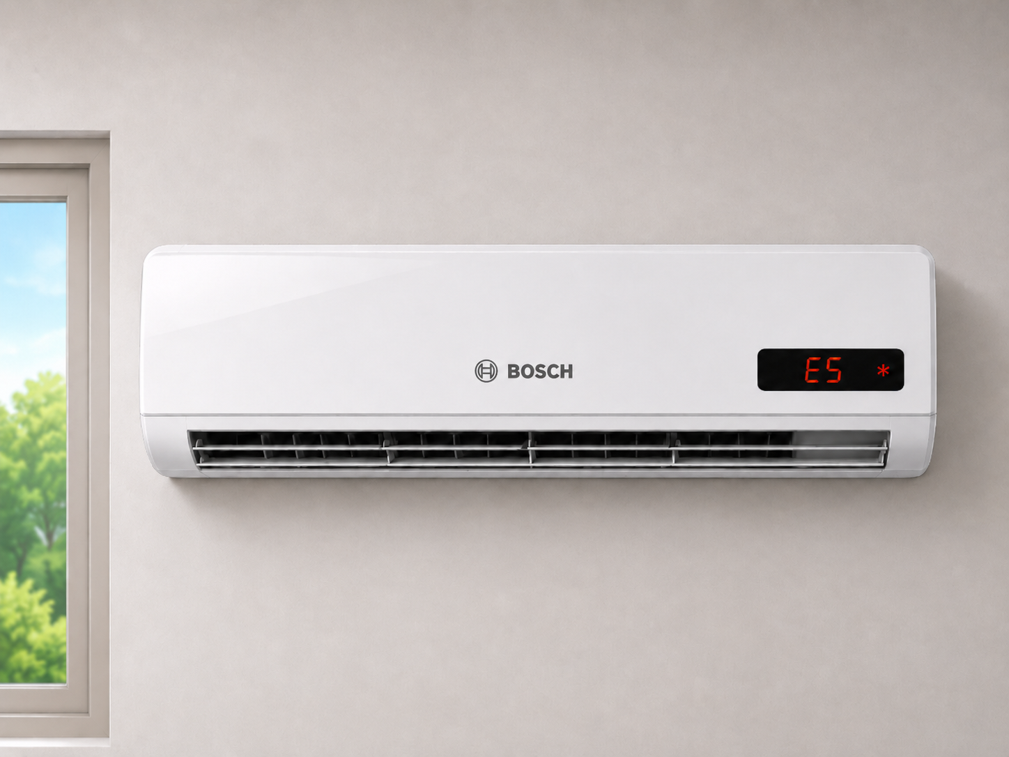 imagen de codigo error aire acondicionado bosch e5