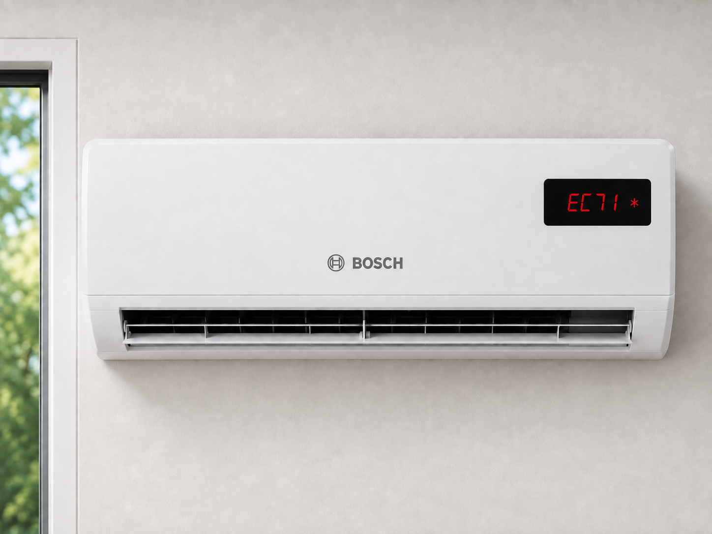 imagen de codigo error aire acondicionado bosch ec 71