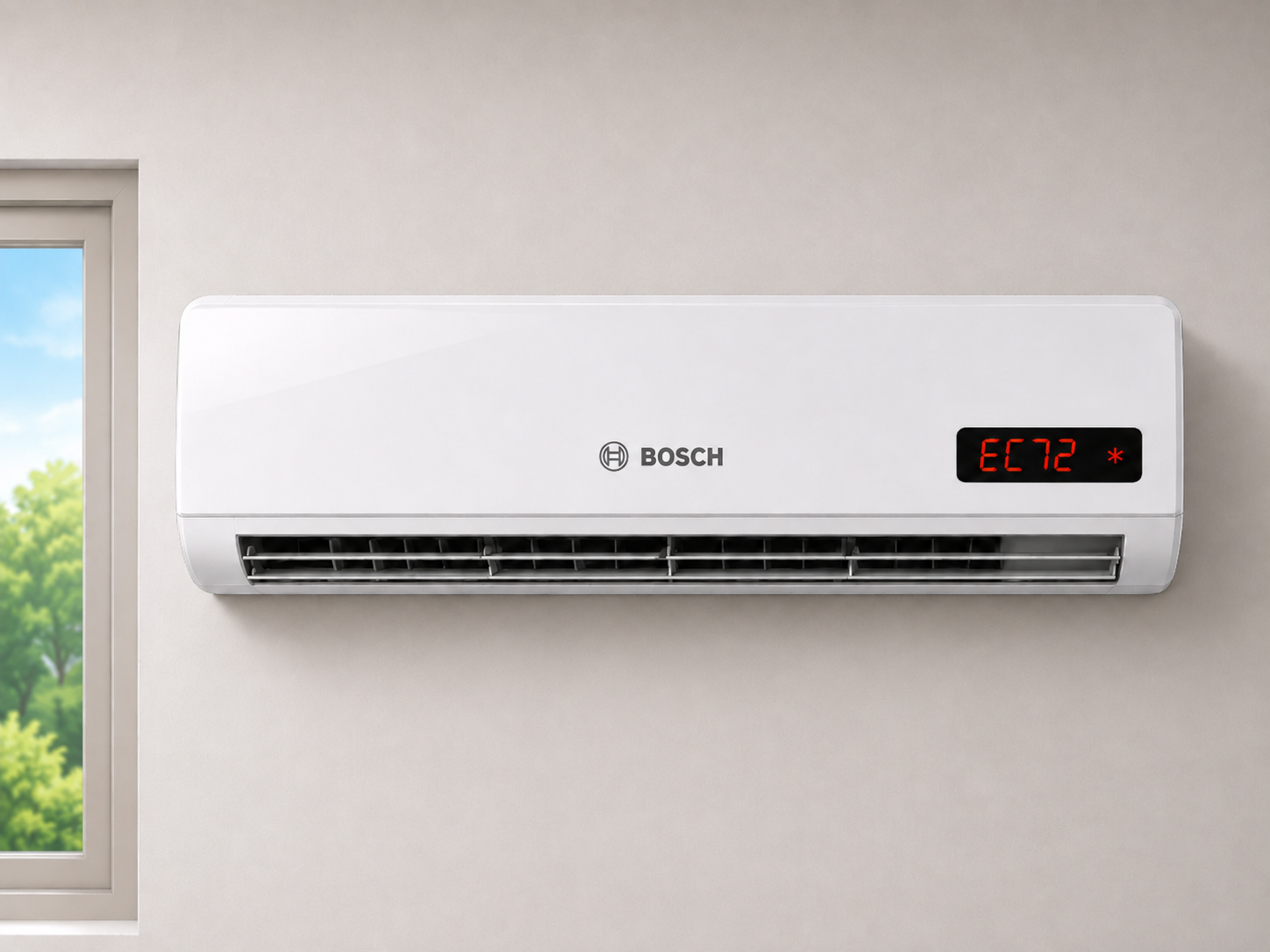 imagen de codigo error aire acondicionado bosch ec 72