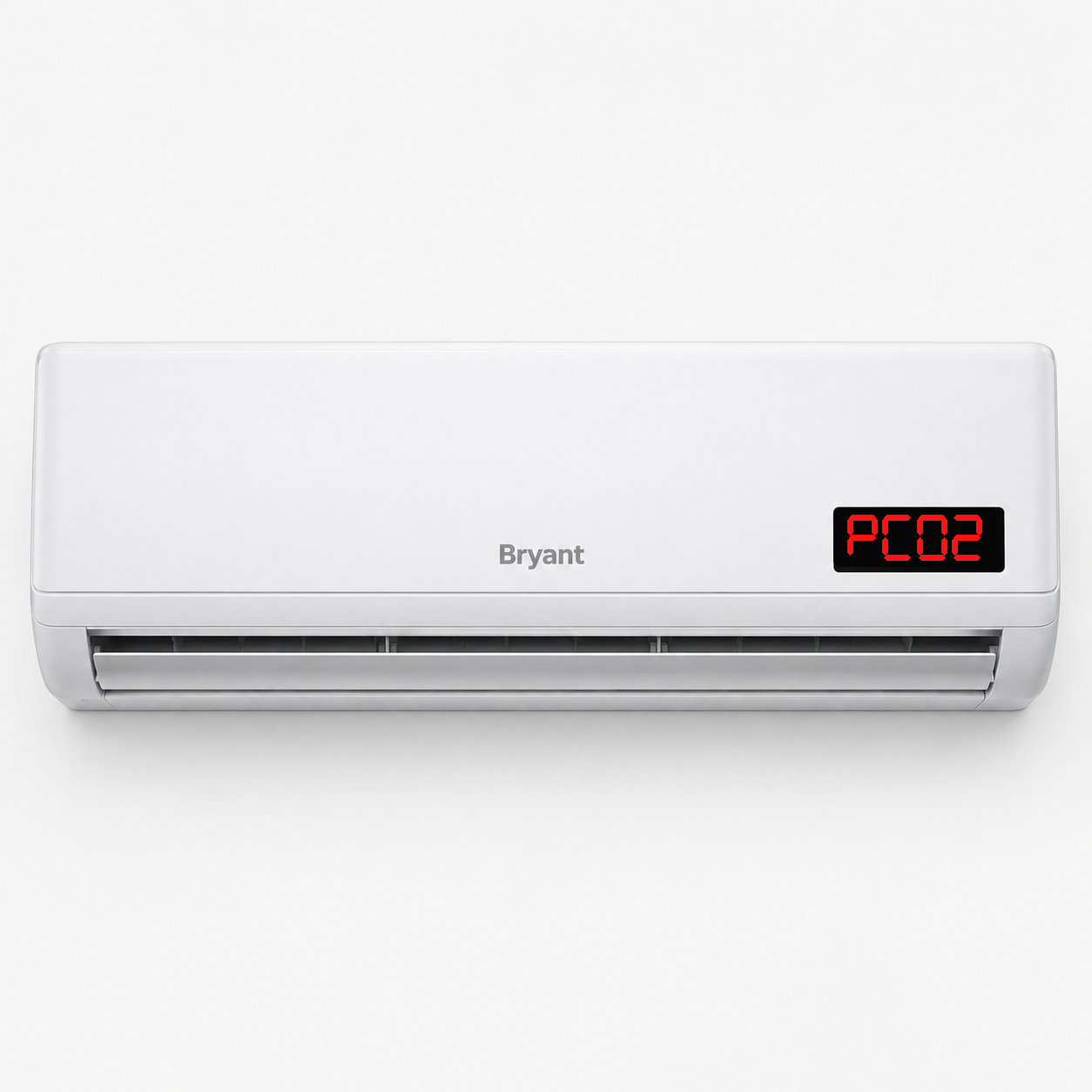 imagen de codigo error aire acondicionado bryant pc02