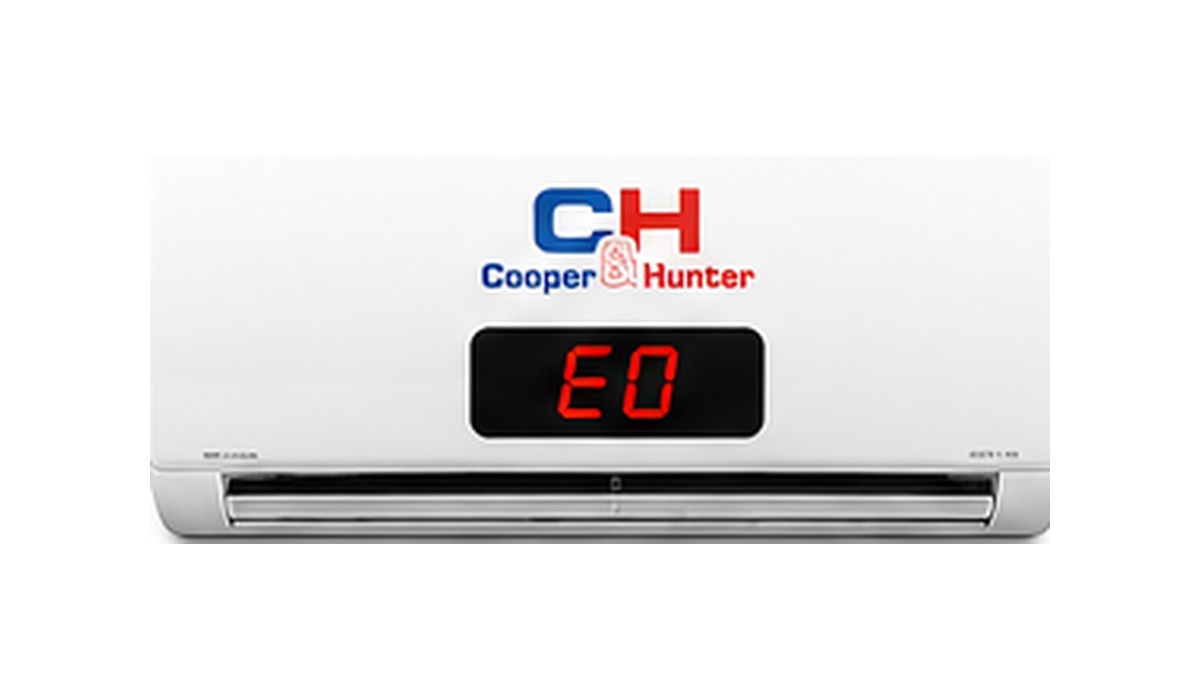Código E0 en aire acondicionado Cooper & Hunter