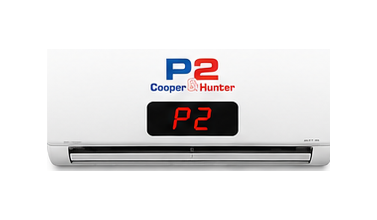 Código P2 en aire acondicionado Cooper & Hunter
