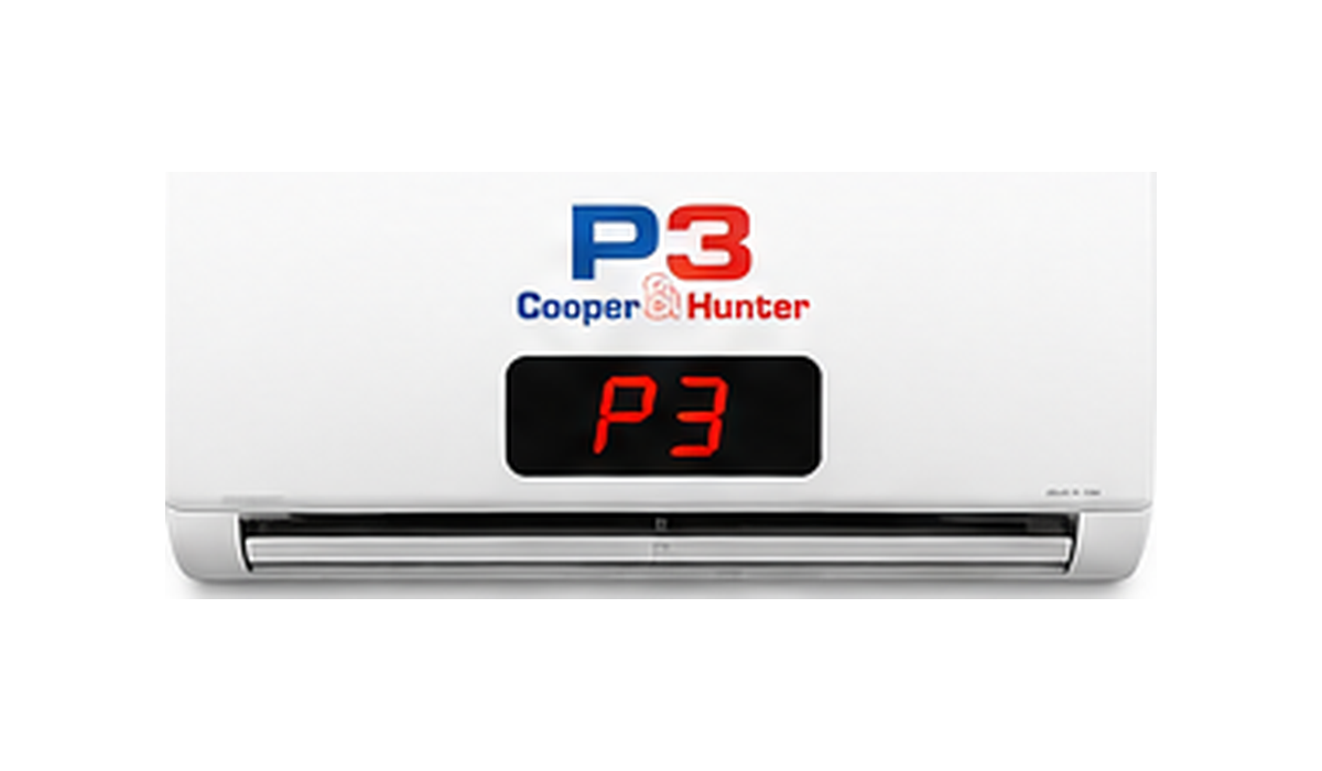Código P3 en aire acondicionado Cooper & Hunter