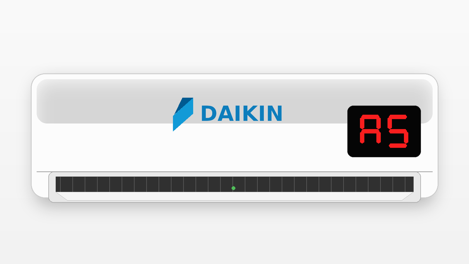 Código A5 en aire acondicionado Daikin