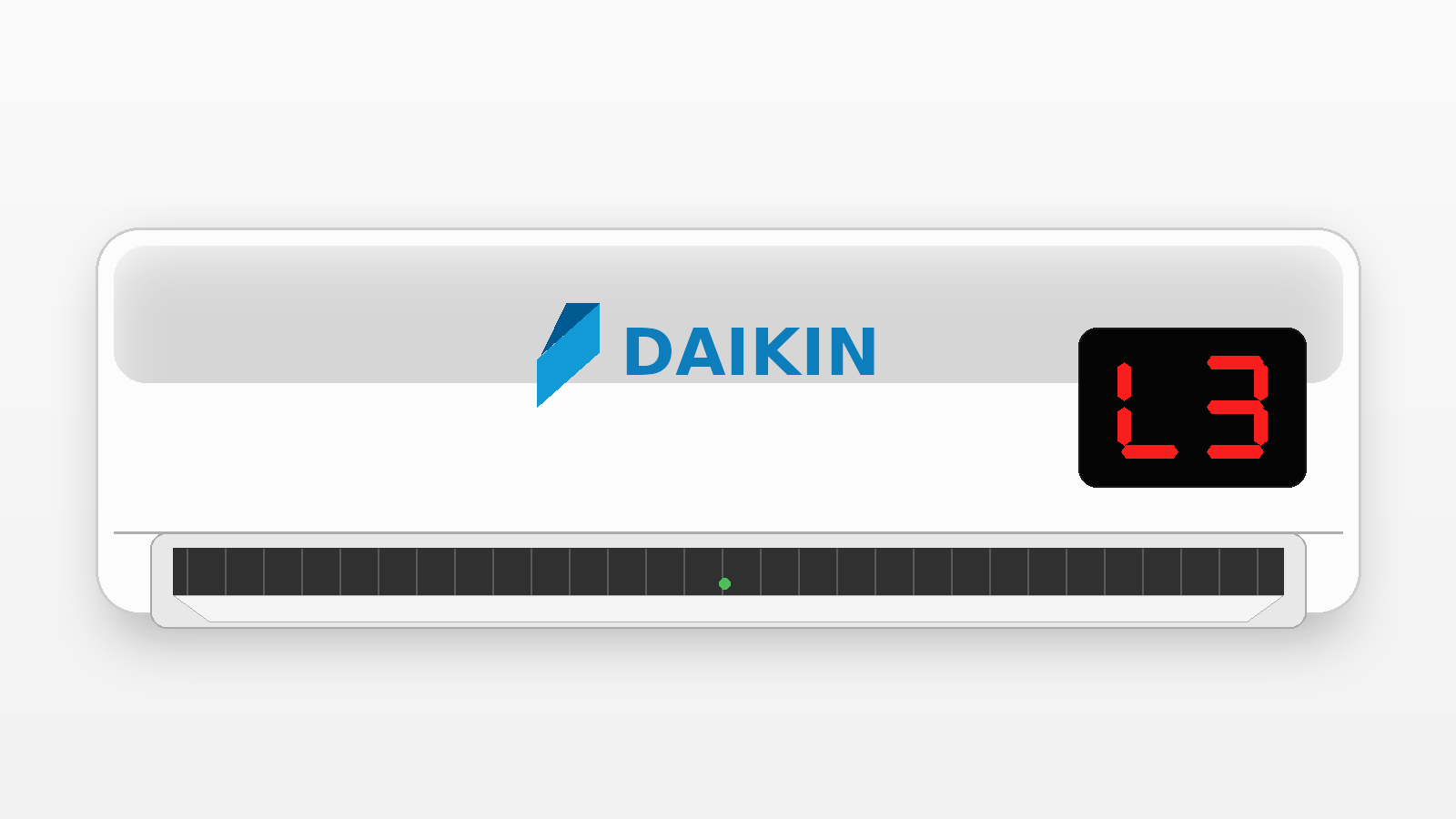 Código L3 en aire acondicionado Daikin
