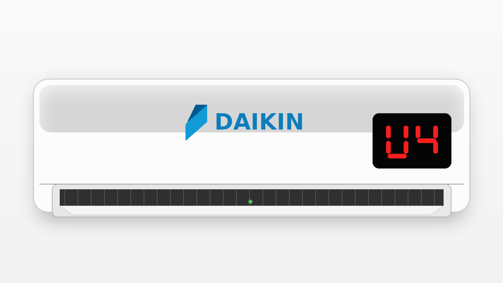 Código U4 en aire acondicionado Daikin