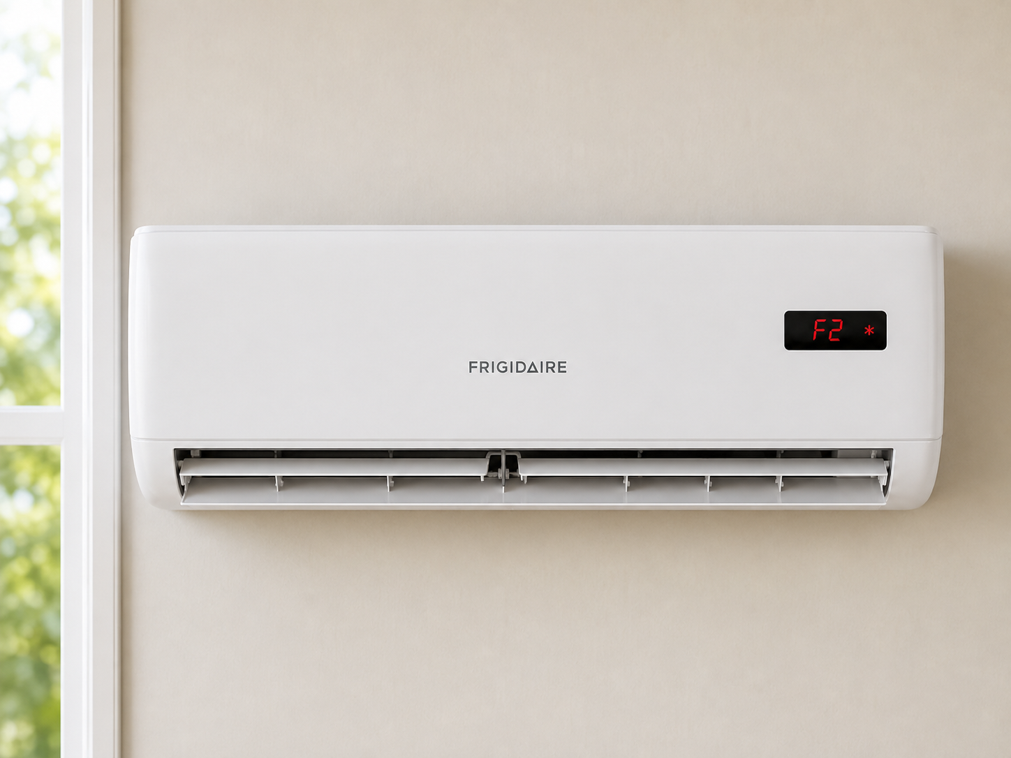 imagen de codigo error aire acondicionado frigidaire f2