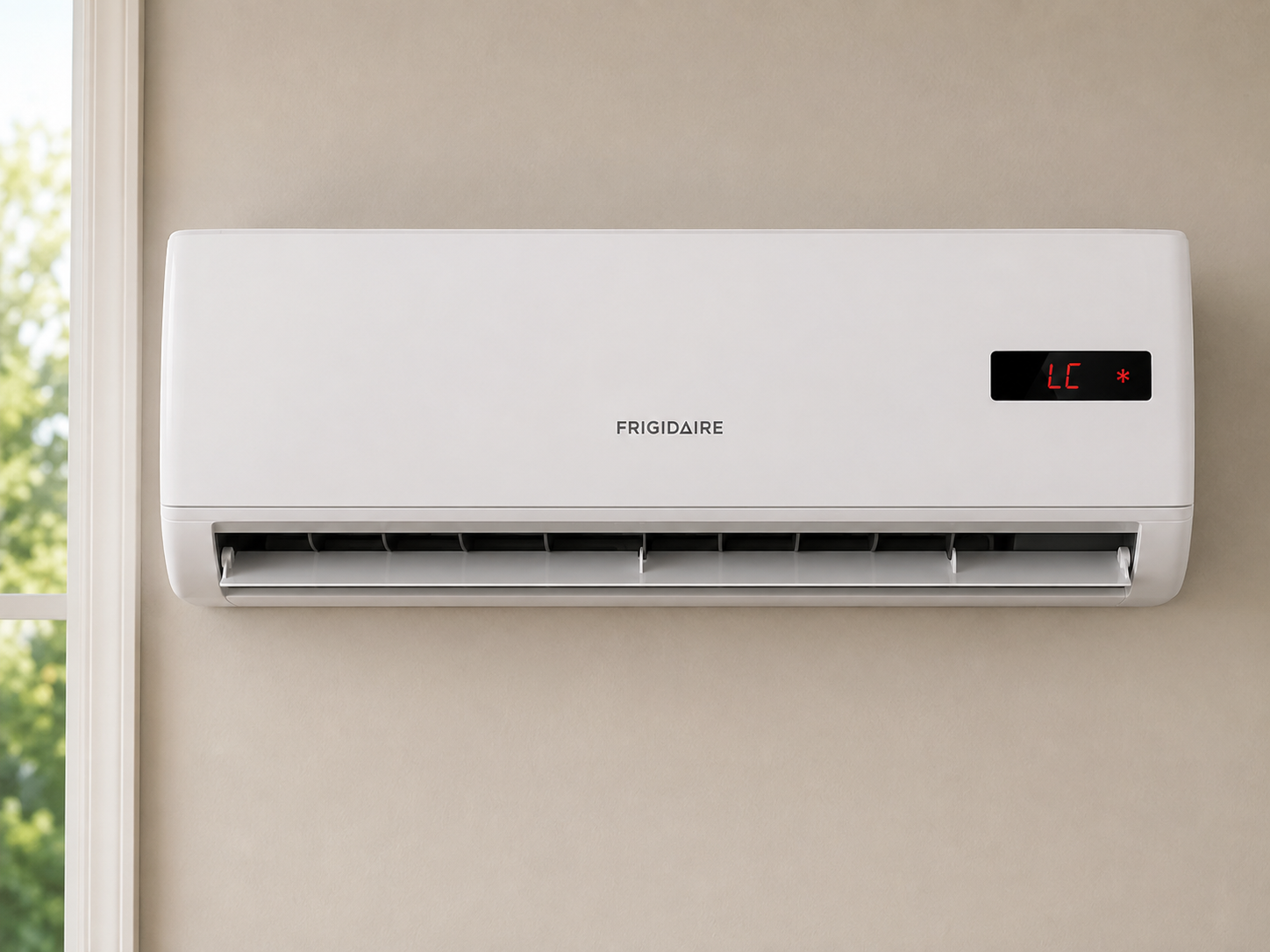imagen de codigo error aire acondicionado frigidaire lc