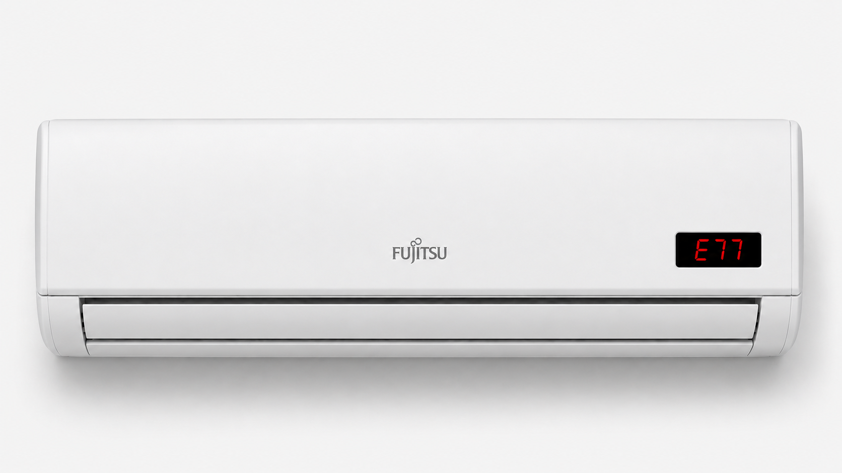 Código E77 en aire acondicionado Fujitsu