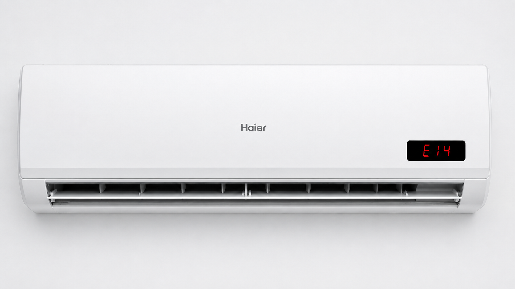 Código E14 en aire acondicionado Haier