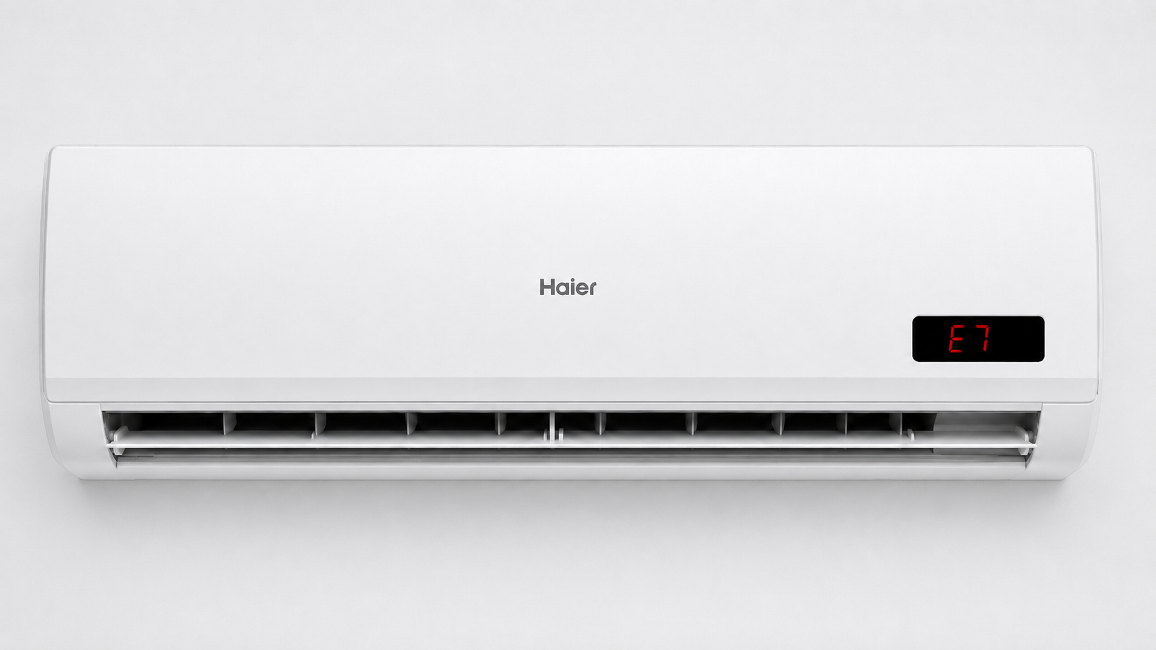 Código E7 en aire acondicionado Haier