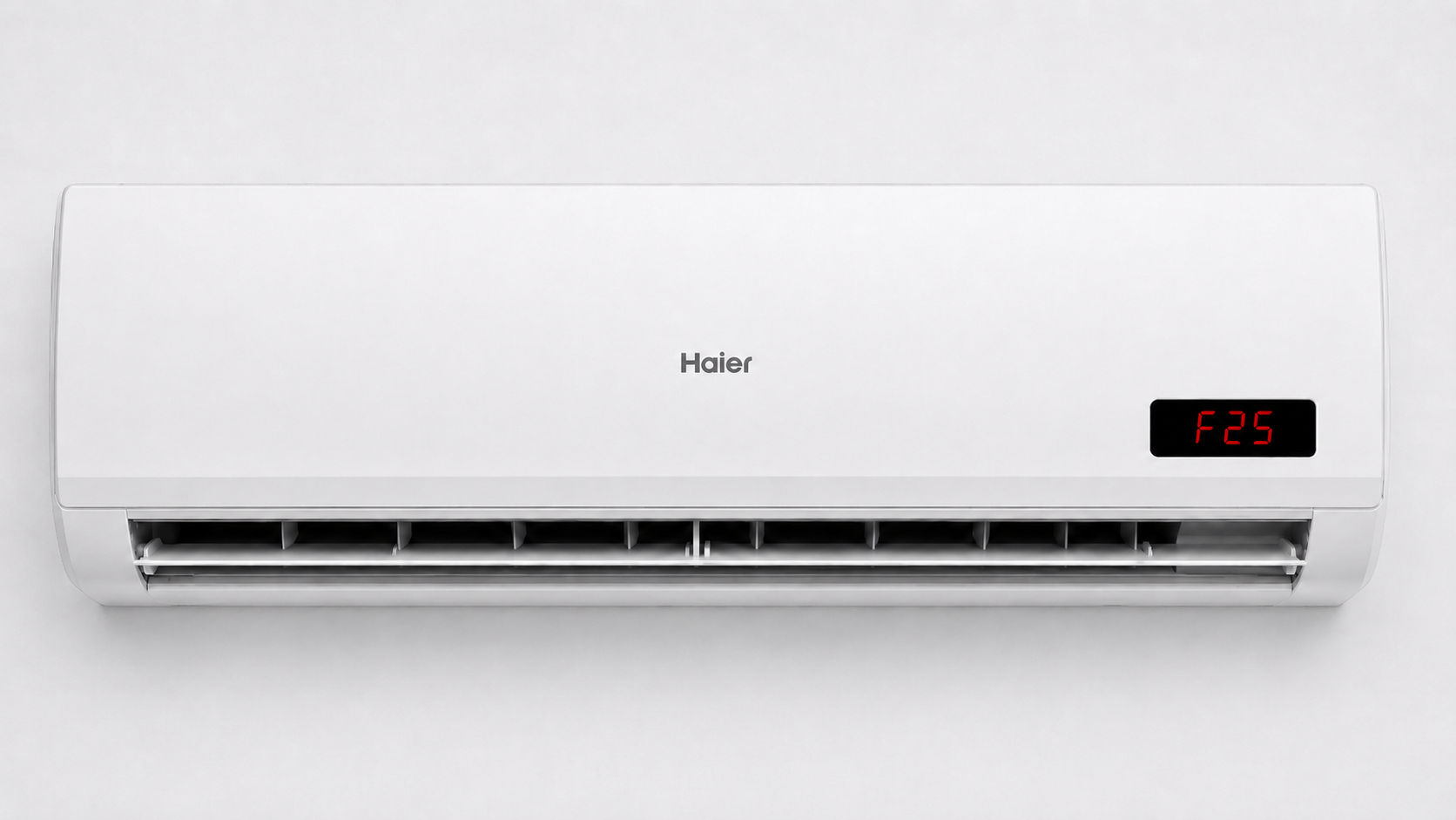 Código F25 en aire acondicionado Haier