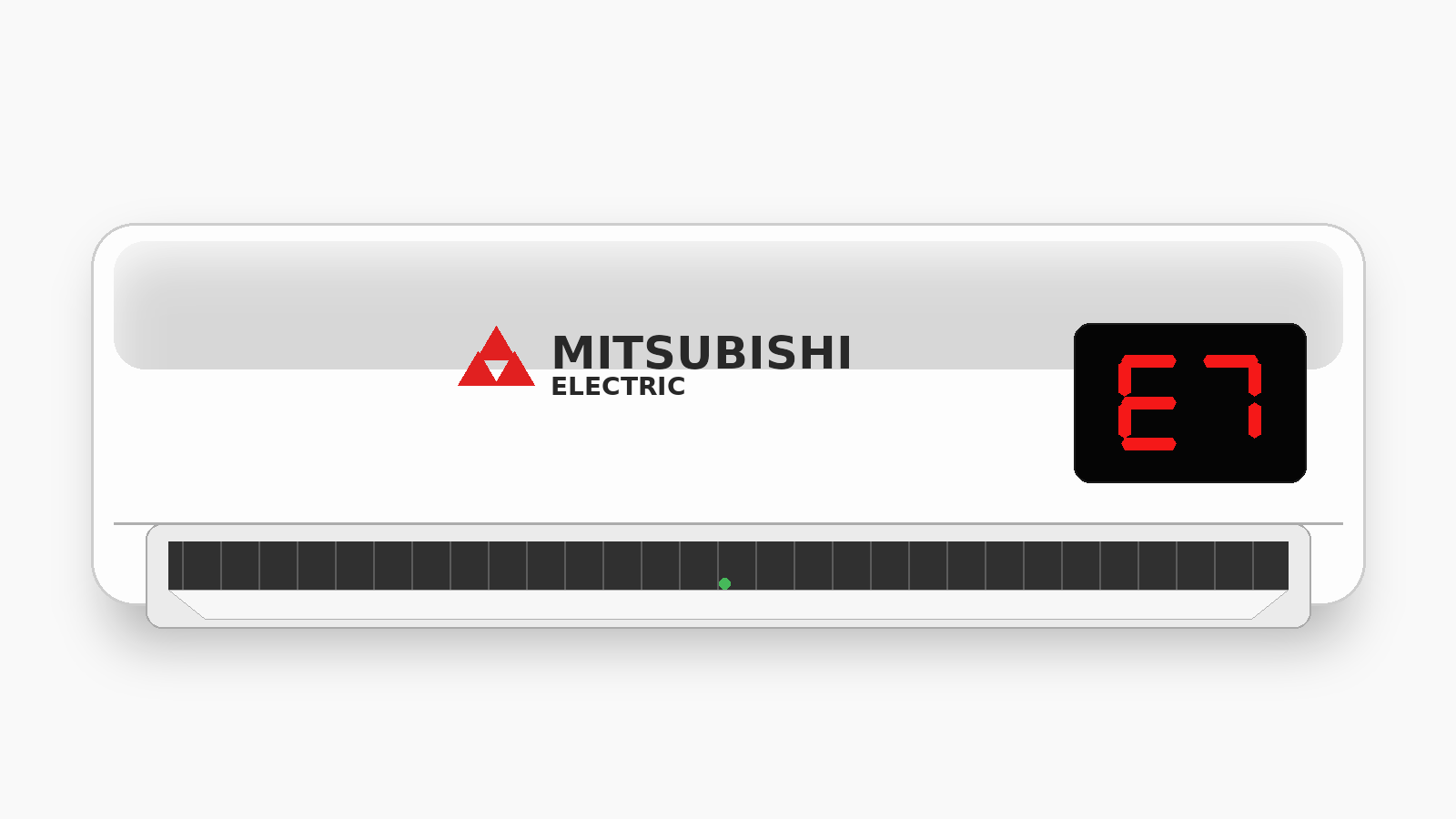 Código E7 en aire acondicionado Mitsubishi Electric
