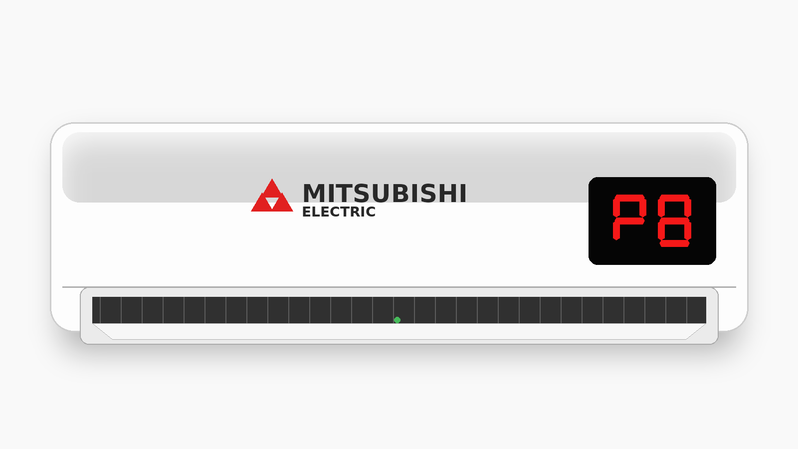Código P8 en aire acondicionado Mitsubishi Electric