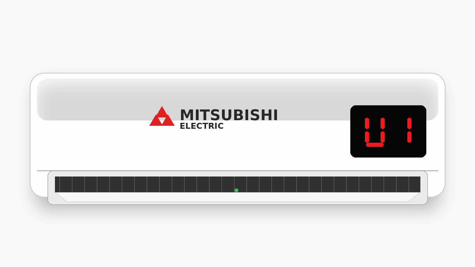 Código U1 en aire acondicionado Mitsubishi Electric