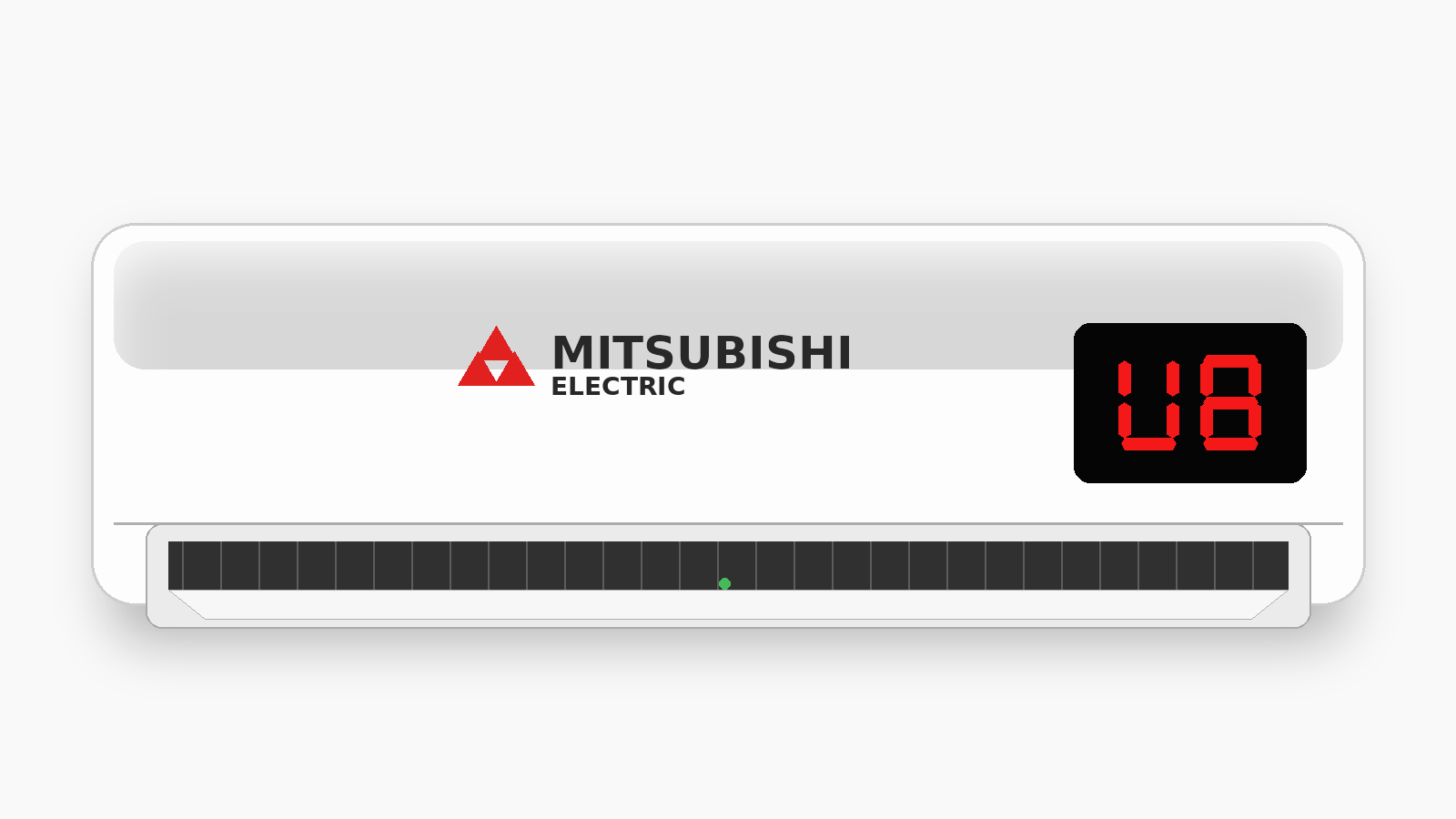 Código U8 en aire acondicionado Mitsubishi Electric