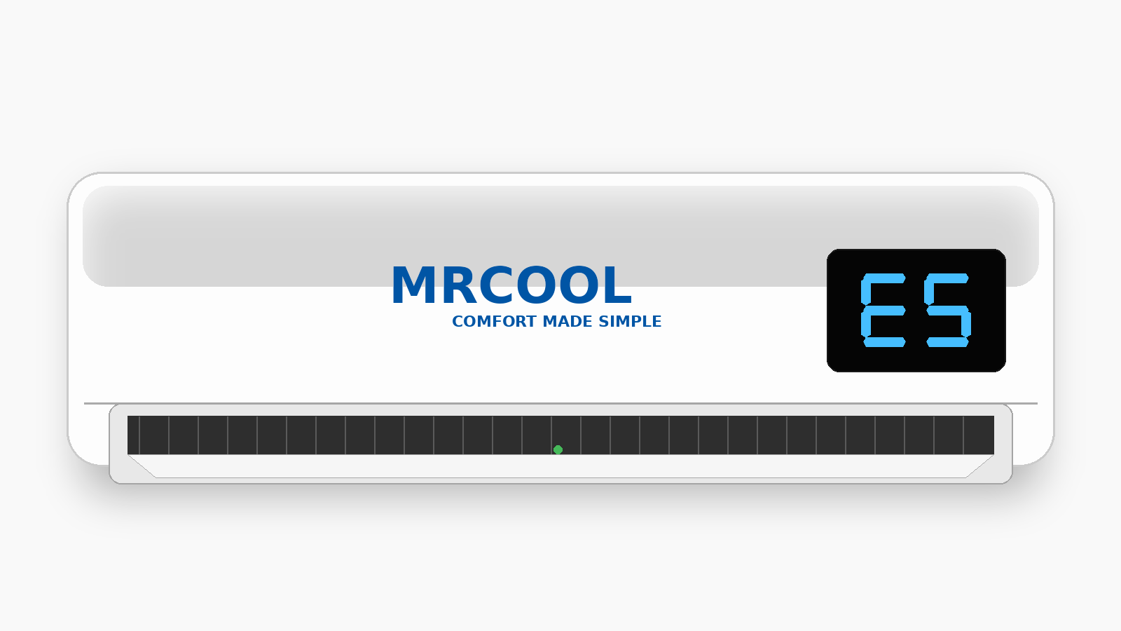 Código E5 en aire acondicionado MRCOOL