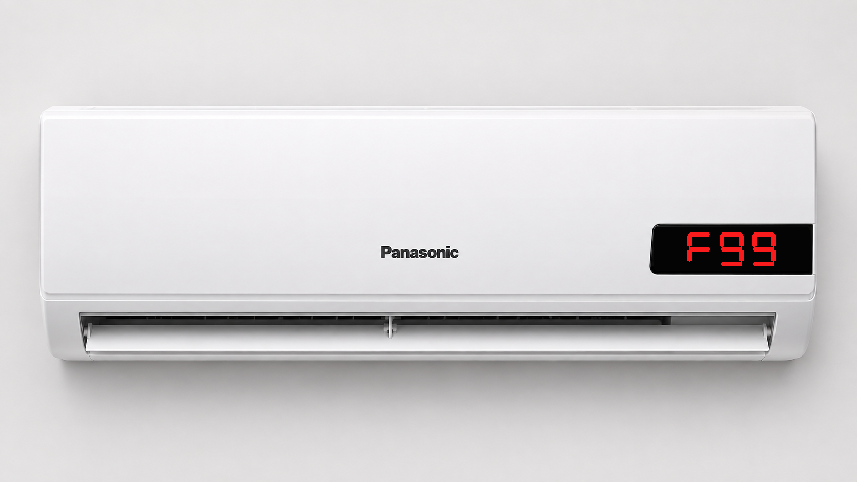 Código F99 en aire acondicionado Panasonic