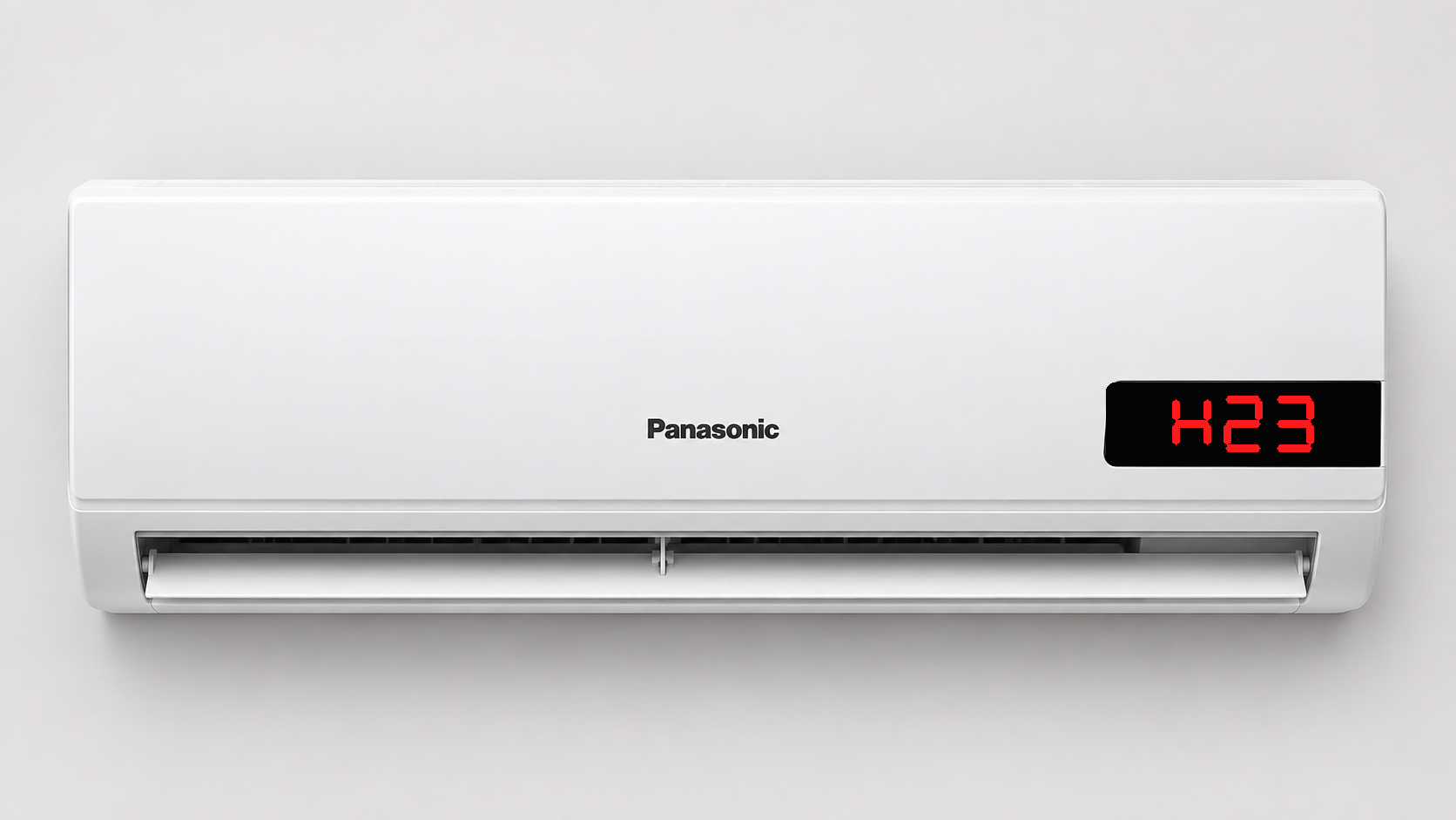Código H23 en aire acondicionado Panasonic