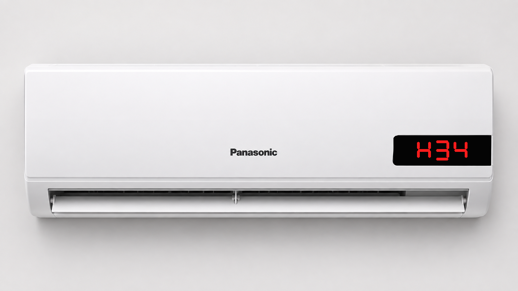 Código H34 en aire acondicionado Panasonic