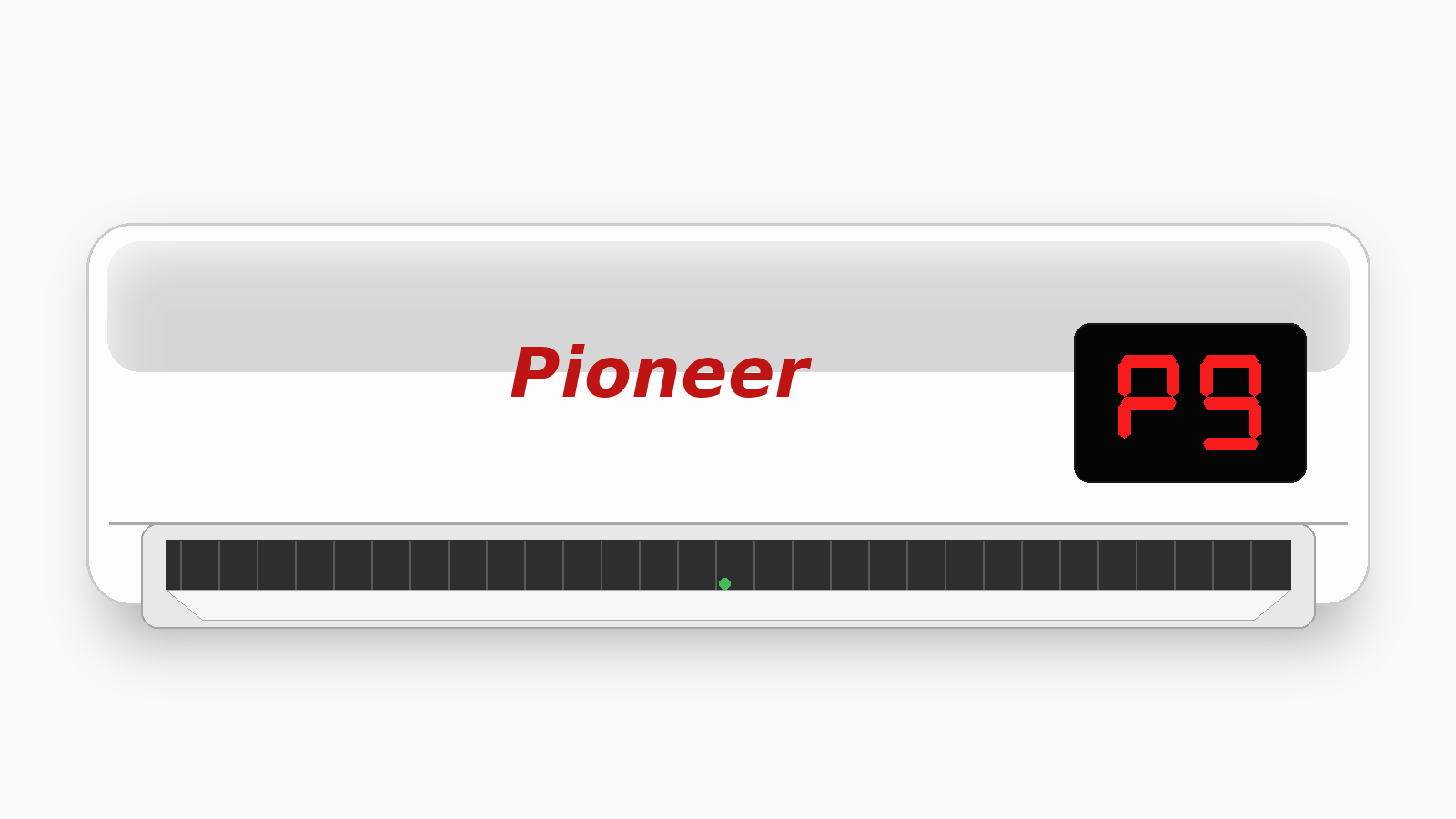 Código P9 en aire acondicionado Pioneer