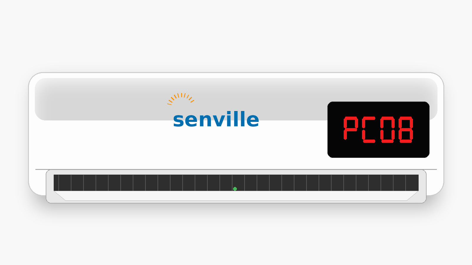 Código PC08 en aire acondicionado Senville