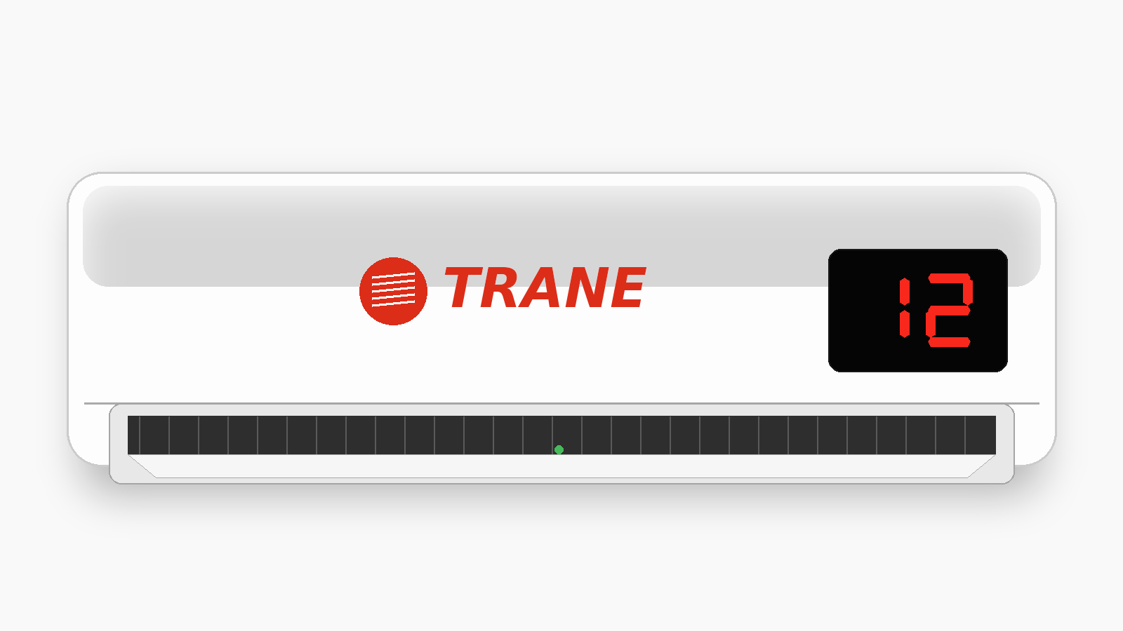 Código 12 en aire acondicionado Trane