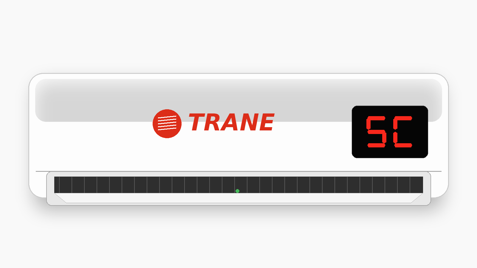 Código 5C en aire acondicionado Trane