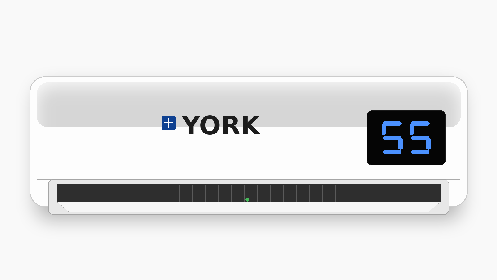 Código 55 en aire acondicionado York